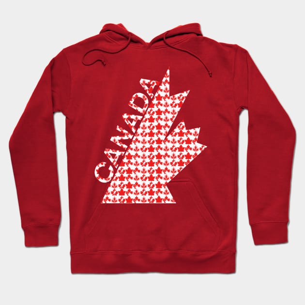 Canada Retro Hoodie by BennySensei